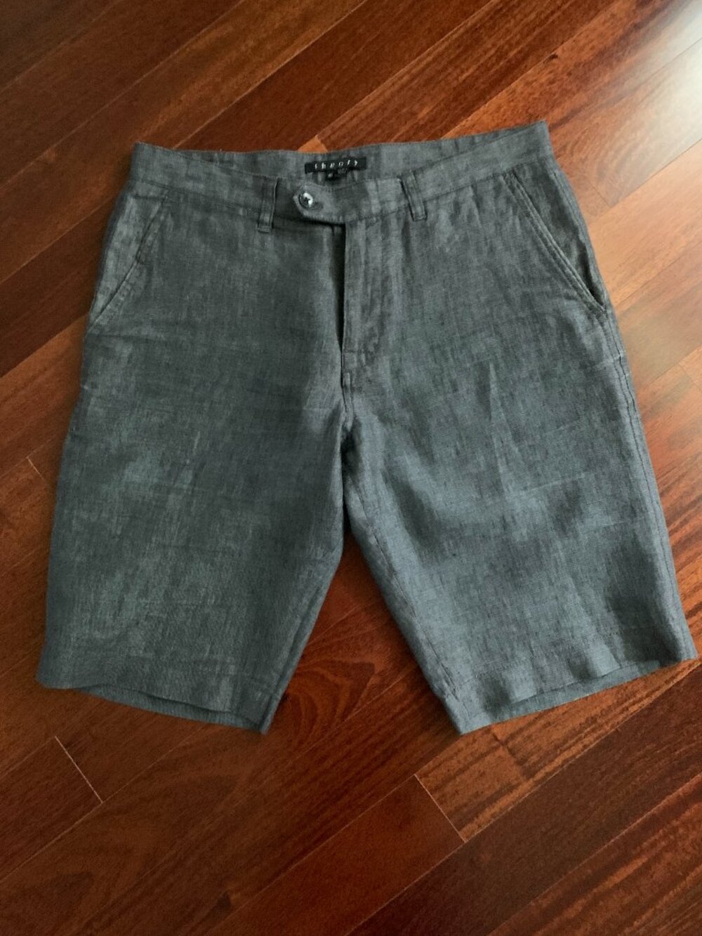 Theory linen shorts